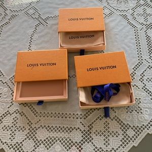 Louis Vuitton small box.